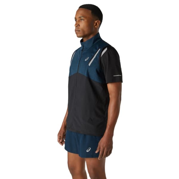 Asics Lite-Show Vest 2011C016-401, Mand, Tank top, Marine blå
