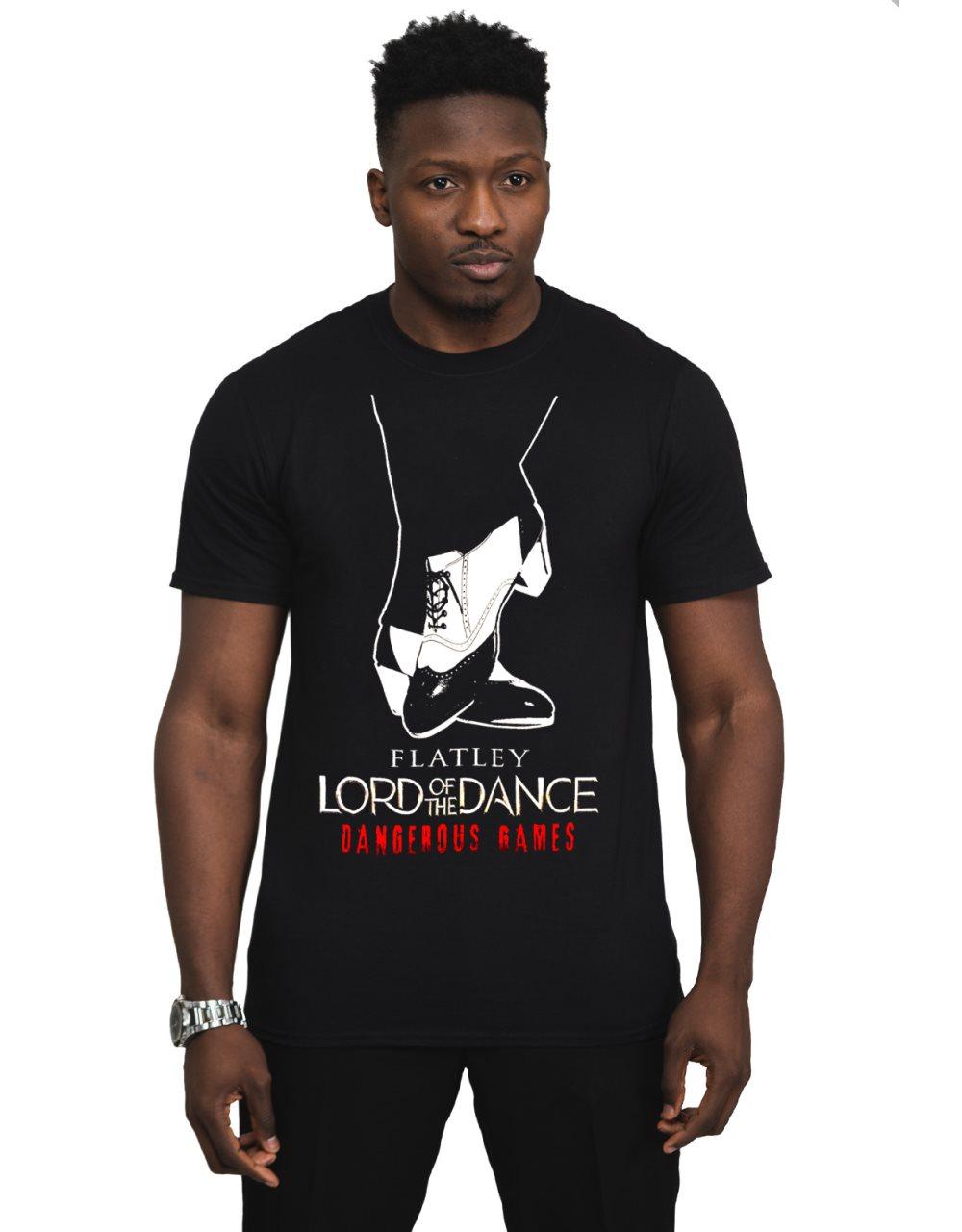 Lord Of The Dance T Shirt Shoes Official Unisex Black