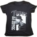 Miniatyrbild 1 av 4: Tupac T Shirt 2PAC Only God can Judge Me Official Womens Boyfriend Fit Black