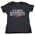 Miniatyrbild 1 av 2: The Rolling Stones T Shirt Sixty Its Only Rock N Roll Foiled Skinny Fit