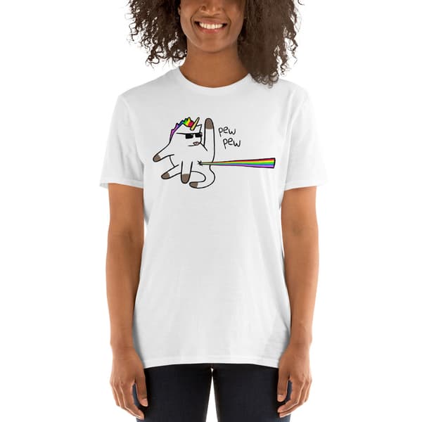 Pew Pew Unicorn T-shirt