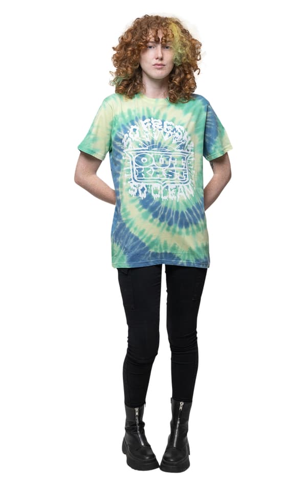 Outkast T Shirt So Fresh Logo Official Unisex Tie Dye Green
