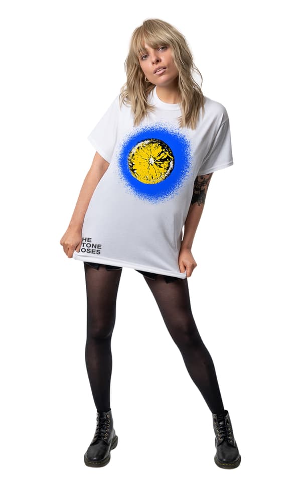 The Stone Roses Blue Lemon T Shirt