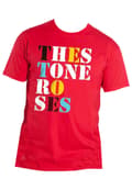 Miniatyrbild 4 av 4: The Stone Roses Stacked Band Logo T Shirt