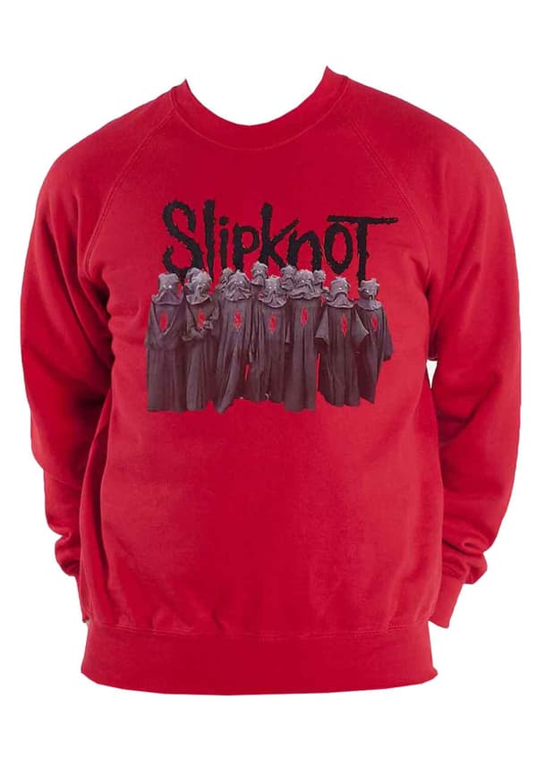 Slipknot Sweatshirt We are not your Kind Choir Band Logo Official Unisex Red
