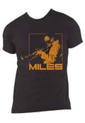 Miniatyrbild 4 av 4: Miles Davis T Shirt Blowin Logo Official Mens Black