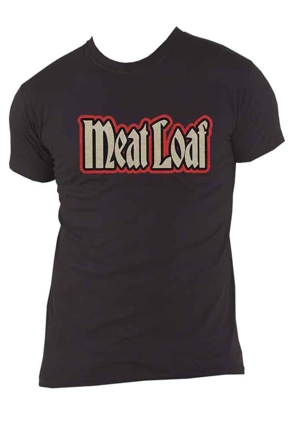 Meat Loaf T Shirt Anything for Love Roses Official Mens Black