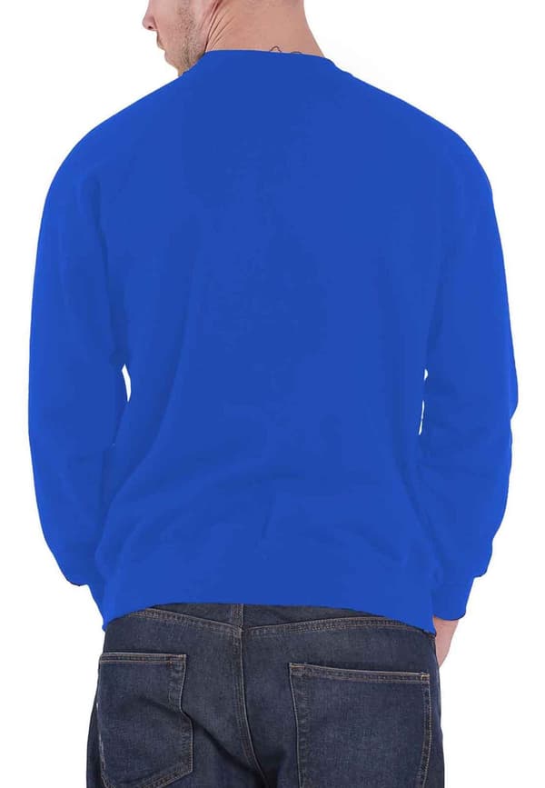 Wu-Tang Clan Sweatshirt katana Band Logo Official Unisex Blue