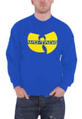 Miniatyrbild 1 av 4: Wu-Tang Clan Sweatshirt katana Band Logo Official Unisex Blue