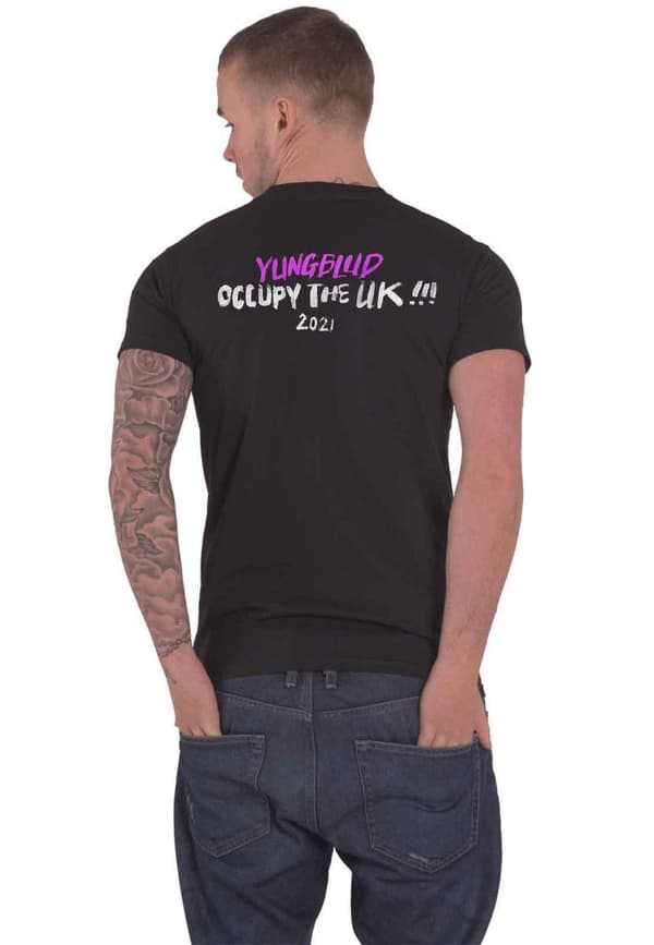 Yungblud T Shirt Occupy the UK Tour 2021 Official Mens Black