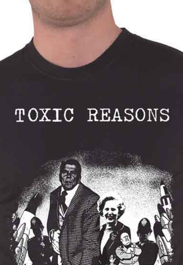 Toxic Reasons T Shirt Kill By Remote Band Logo Official Mens Black