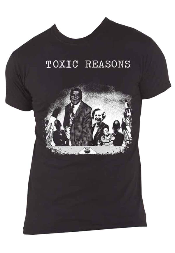 Toxic Reasons T Shirt Kill By Remote Band Logo Official Mens Black