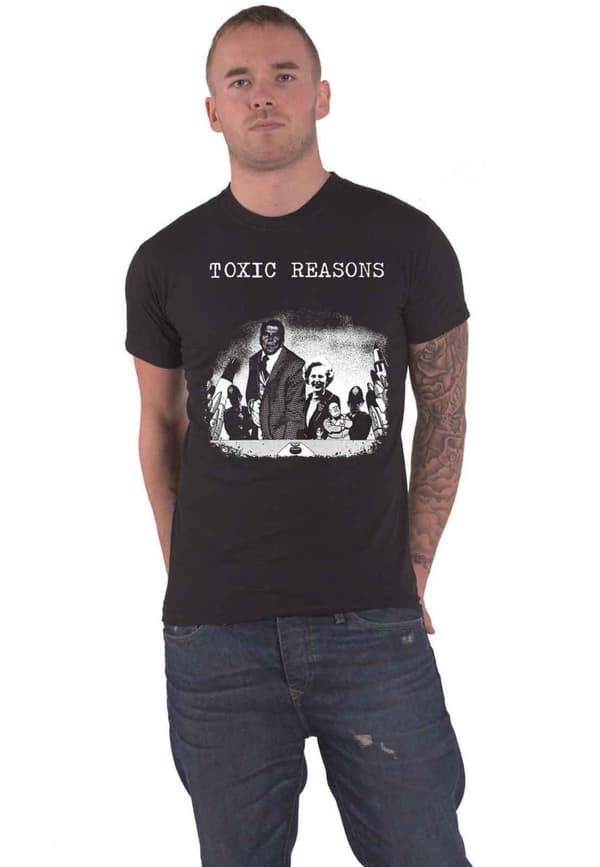 Toxic Reasons T Shirt Kill By Remote Band Logo Official Mens Black