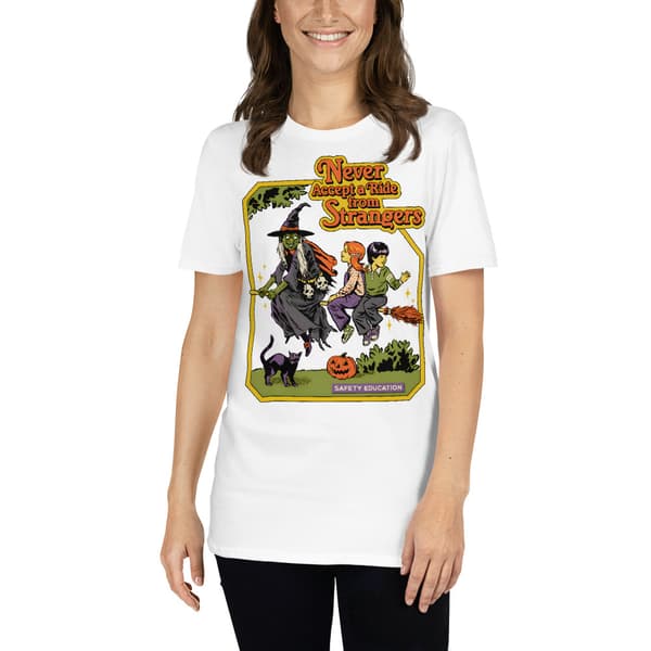 A Ride From Strangers T-shirt Vit