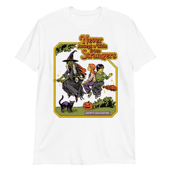 A Ride From Strangers T-shirt Vit