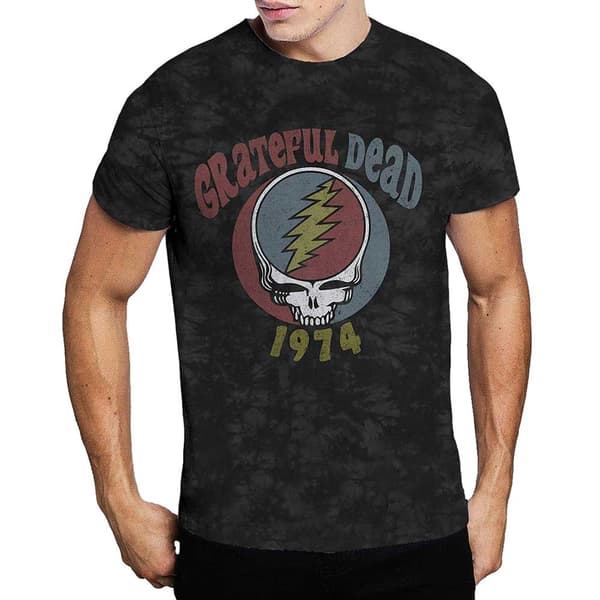 Grateful Dead Unisex T-Shirt: 1974 (Wash Collection) (X-Large)