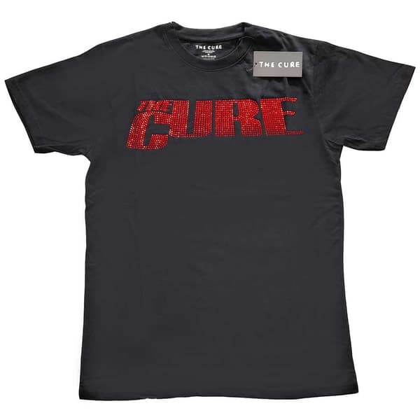 The Cure Unisex T-Shirt: Logo (Diamante) (Medium)