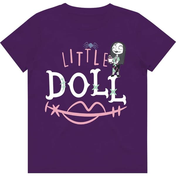 Disney Kids Girls T-Shirt: The Nightmare Before Christmas Little Doll (3-4 Years)
