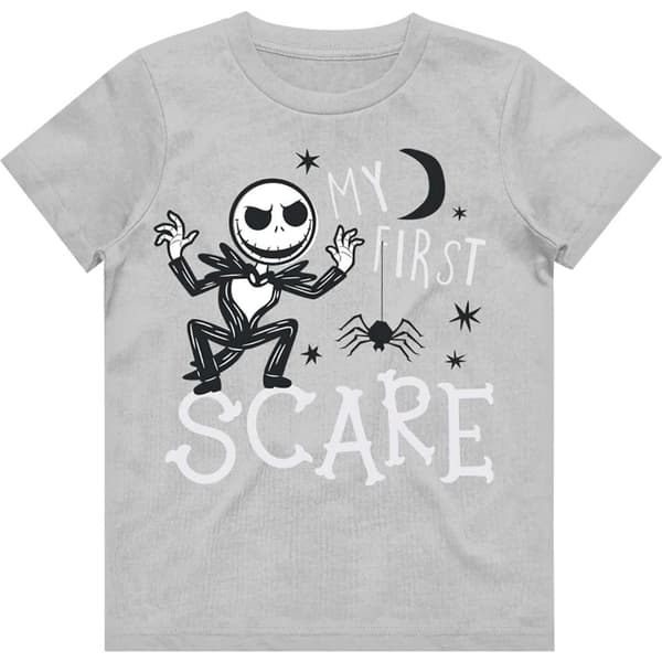 Disney Kids T-Shirt: The Nightmare Before Christmas First Scare (5-6 Years)