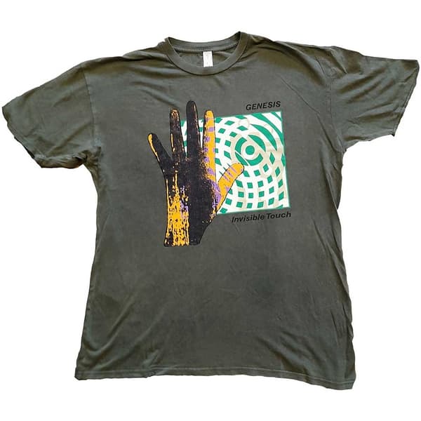 Genesis Unisex T-Shirt: Invisible Touch (Ex-Tour) (Large)