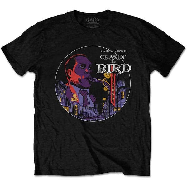 Charlie Parker Unisex T-Shirt: Chasin' The Bird Hollywood (XX-Large)