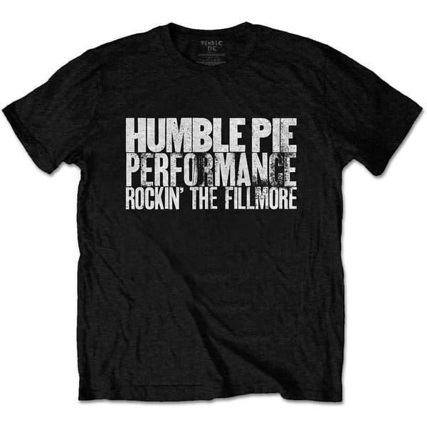Humble Pie Unisex T-Shirt: Rockin The Fillmore (XX-Large)