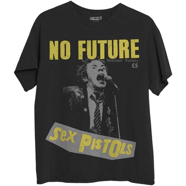 The Sex Pistols Unisex T-Shirt: No Future (Medium)