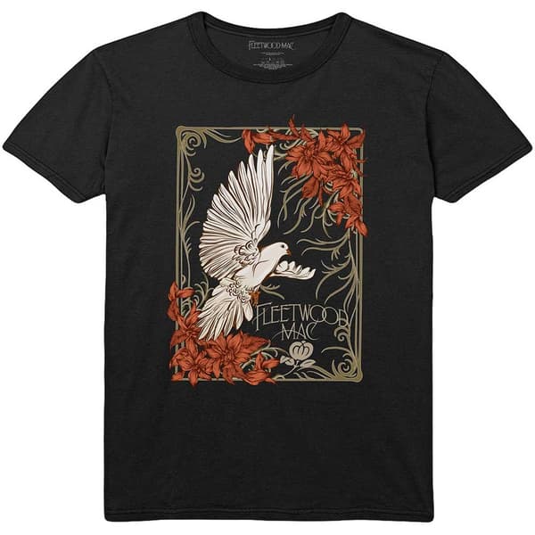 Fleetwood Mac Unisex T-Shirt: Dove (Medium)