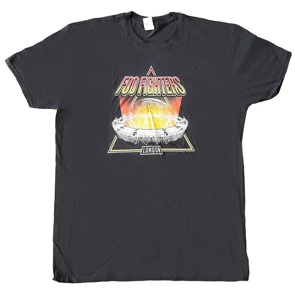 Foo Fighters Unisex T-Shirt: All Over London (Ex-Tour) (Small)