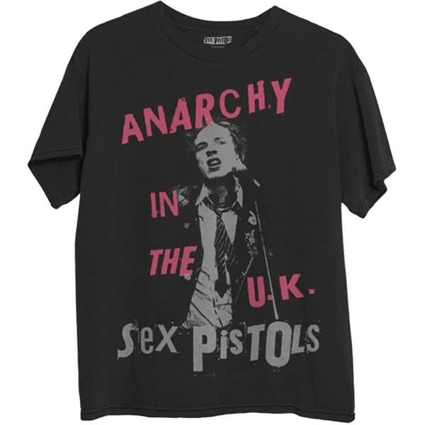 The Sex Pistols Unisex T-Shirt: Anarchy in the UK (Medium)