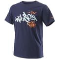 Miniatyrbillede 1 af 2: Wilson Paris Hope Tech Youth Tee WRA816001, til Dreng, T-shirt, Marine blå
