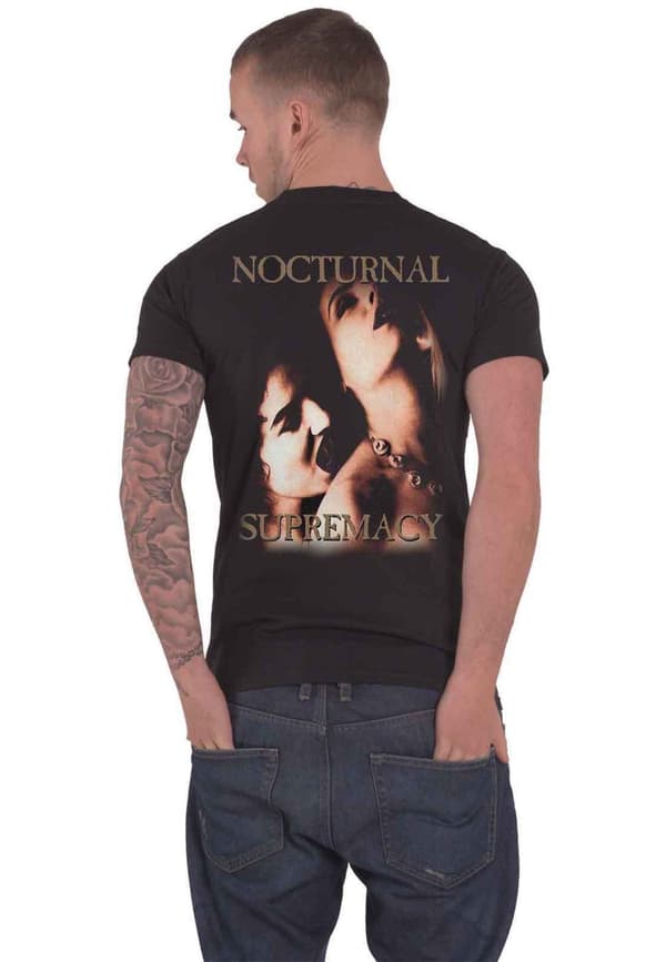 Cradle Of Filth T Shirt Vempire Band Logo Official Mens Black