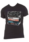 Miniatyrbild 3 av 4: Metallica T Shirt Cassettes Albums Band Logo Official Mens Black