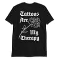 Miniatyrbild 1 av 3: Tattoos Are My Therapy T-shirt Svart