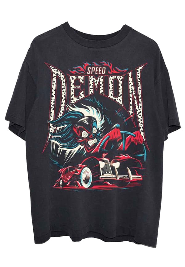 101 Dalmatians Cruella Speed Demon T Shirt