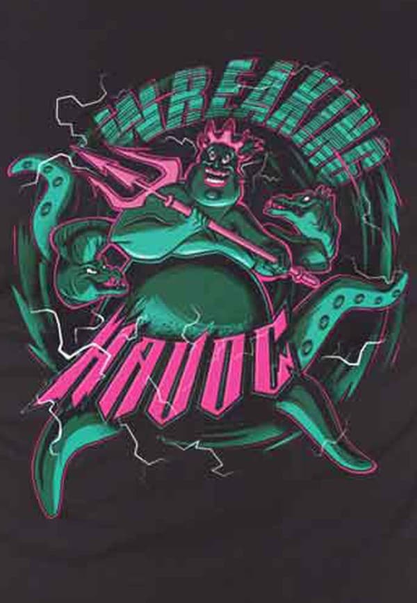 Little Mermaid Ursula Wreaking Havoc T Shirt