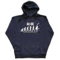 Miniatyrbild 1 av 2: AC/DC Unisex Pullover Hoodie: Evolution of Rock (Small)