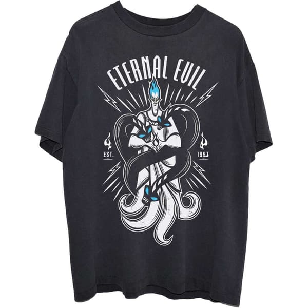 Disney Unisex T-Shirt: Hercules Hades Eternal Evil  (Medium)