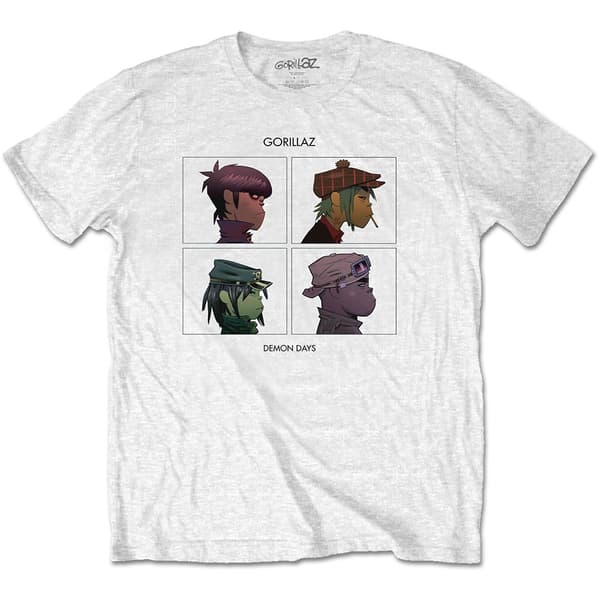 Gorillaz Unisex T-Shirt: Demon Days (Small)