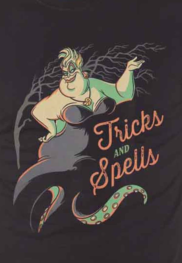Little Mermaid Ursula Tricks & Spells T Shirt