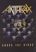 Miniatyrbild 3 av 4: Anthrax T Shirt Among The Kings Band Logo Official Mens Black
