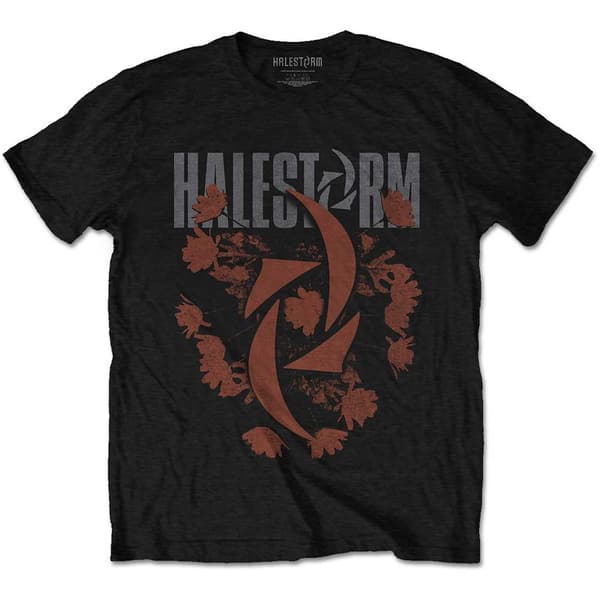 Halestorm Unisex T-Shirt: Bouquet (Medium)