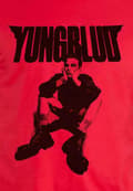 Miniatyrbild 3 av 4: Yungblud T Shirt R-U-OK? Logo Official Mens Red