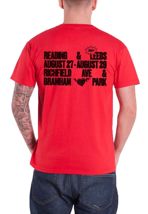 Yungblud T Shirt R-U-OK? Logo Official Mens Red