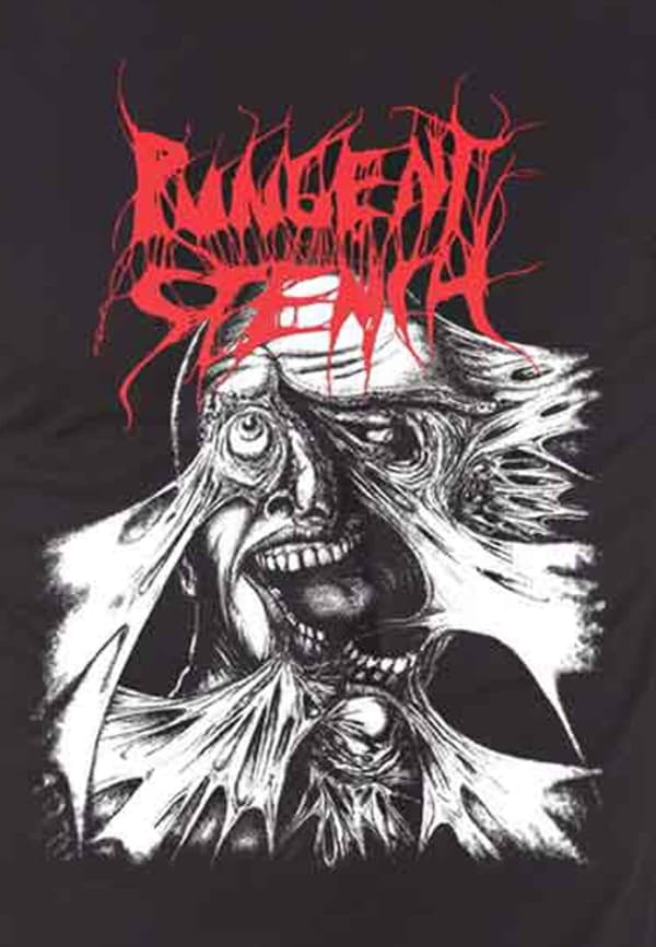 Pungent Stench T Shirt First Recordings Band Logo Official Mens Black