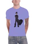 Miniatyrbild 1 av 3: Prince T Shirt Heart Purple Logo Official Purple