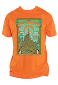 Miniatyrbild 4 av 4: Fleetwood Mac T Shirt Tour 1970 Peacock Band Logo Official Unisex Orange