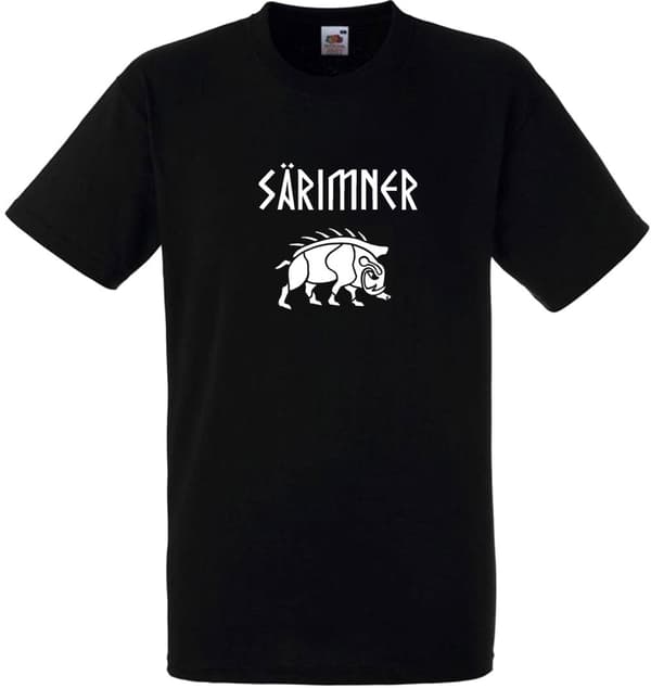 T-shirt: Särimner - Viking Art Collection (Small)