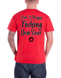 Miniatyrbild 2 av 2: Motorhead T Shirt Christmas Band Logo Official Mens Red