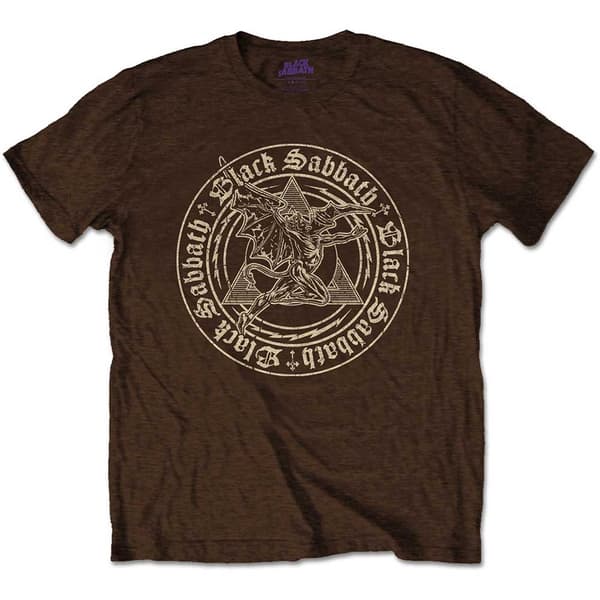 Black Sabbath Unisex T-Shirt: Henry Pyramid Emblem (X-Large)